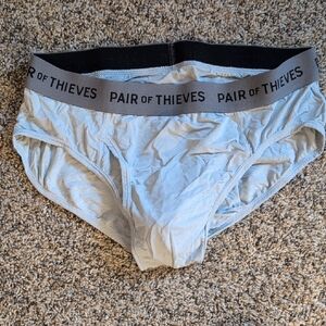 Pair of Thieves Men's Gray Briefs